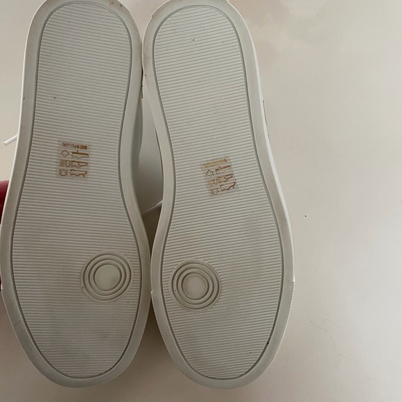 Zadig & Voltaire White Sneakers with Gold Stars - Picture 4 of 11